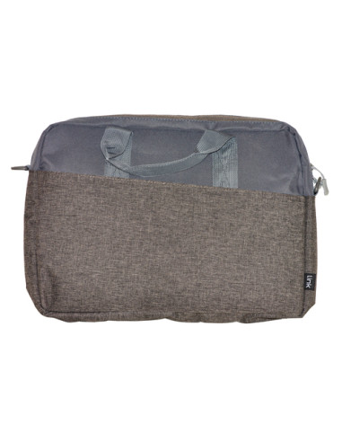 LINK BORSA PER NOTEBOOK 15.6 IN PLASTICA RICICLATA RPET 42X29X6 GRIGIO