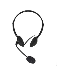 Link Accessori LKHS01 cuffia e auricolare Cablato A Padiglione Musica e Chiamate Nero