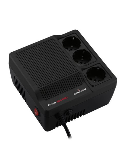 STABILIZZATORE ELETTRONICO TECNOWARE POWER REG 1000VA/800W MONOFASE STABILIZZAZIONE ±8% 3USCITE SCHUKO/ITALIA-FSTELPRE1000M