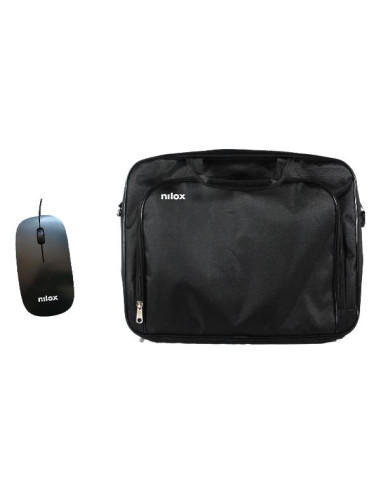 Nilox NXMOS4156BK borsa per laptop 39,6 cm (15.6") Valigetta ventiquattrore Nero