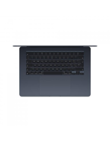 Apple MacBook Air 15'' M3 chip con core 8 CPU e core 10 GPU, 8GB, 256GB SSD Mezzanotte