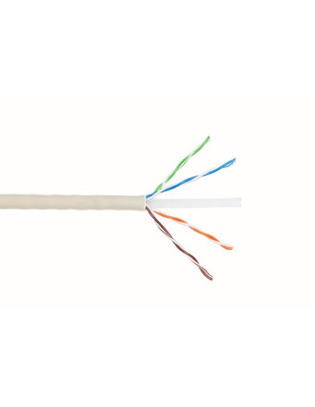 CAVO RETE SOLIDO LINK NON SCHERMATO UTP PER RETI CAT. 6 CCA MATASSA 305MT CLASSE CPR Eca LK305U6S
