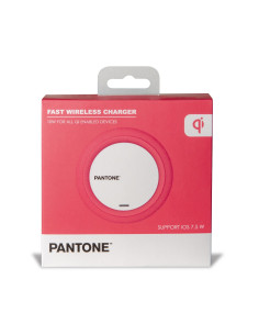 Celly PT-WC001P Caricabatterie per dispositivi mobili Universale Giallo USB Carica wireless Interno 2