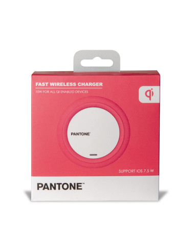 Celly PT-WC001P Caricabatterie per dispositivi mobili Universale Giallo USB Carica wireless Interno