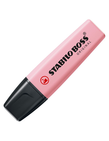 STABILO Boss Original Pastel evidenziatore 1 pz Punta smussata Rosa