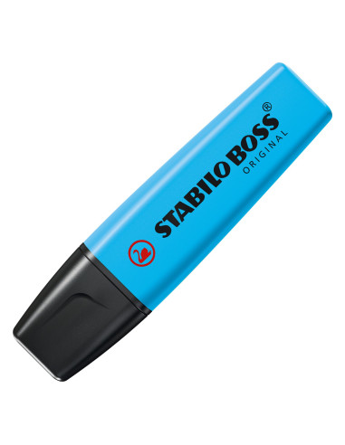 STABILO BOSS ORIGINAL evidenziatore 1 pz Punta smussata Blu