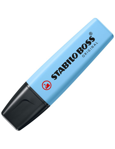 STABILO Boss Original Pastel evidenziatore 1 pz Punta smussata Blu