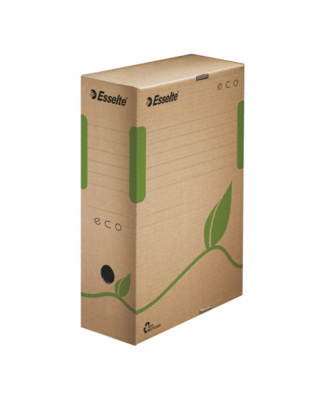 Esselte Eco scatola per la conservazione di documenti Marrone, Verde