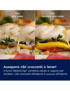Electrolux LOC3S40X2 Forno A vapore SenseCook con SteamCrisp Serie 600 2