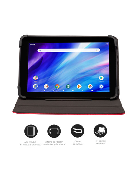 Nilox NXFB002 custodia per tablet 26,7 cm (10.5") Custodia a fondina Rosso