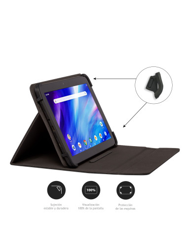 Nilox NXFB001 custodia per tablet 26,7 cm (10.5") Custodia a fondina Nero