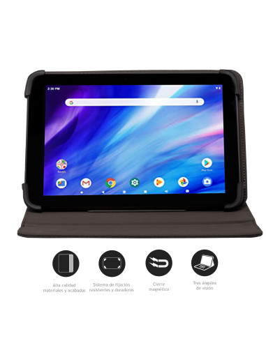 Nilox NXFB001 custodia per tablet 26,7 cm (10.5") Custodia a fondina Nero