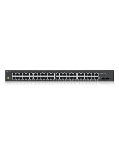 Zyxel GS1900-48HPv2 Gestito L2 Gigabit Ethernet (10/100/1000) Supporto Power over Ethernet (PoE) Nero