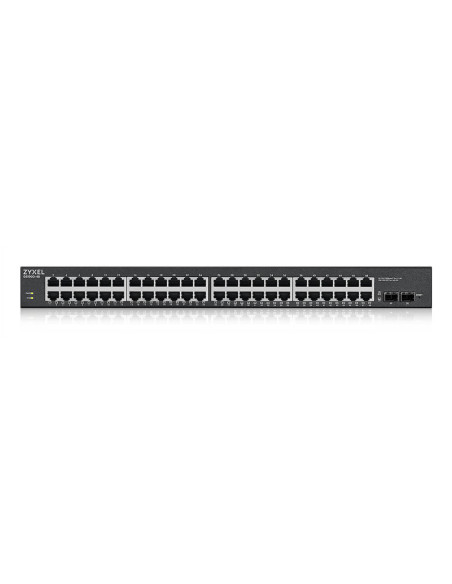 Zyxel GS1900-48HPv2 Gestito L2 Gigabit Ethernet (10/100/1000) Supporto Power over Ethernet (PoE) Nero