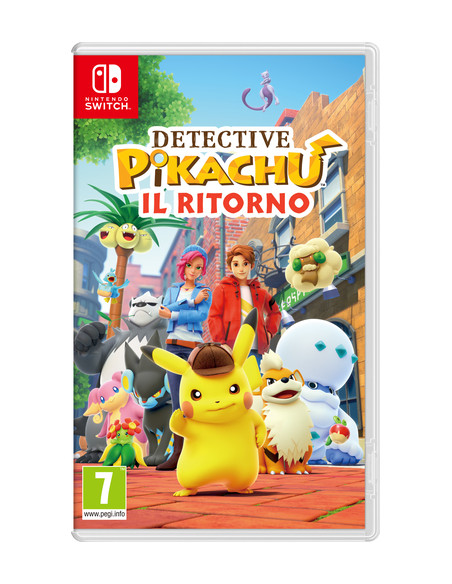Nintendo Detective Pikachu: Il Ritorno Standard Tedesca, Inglese, ESP, Francese, ITA, Giapponese, Coreano Nintendo Switch