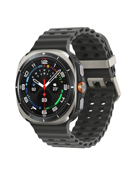 Samsung Galaxy Watch Ultra 3,81 cm (1.5") AMOLED 47 mm Digitale 480 x 480 Pixel Touch screen 4G Argento, Titanio Wi-Fi GPS (sate