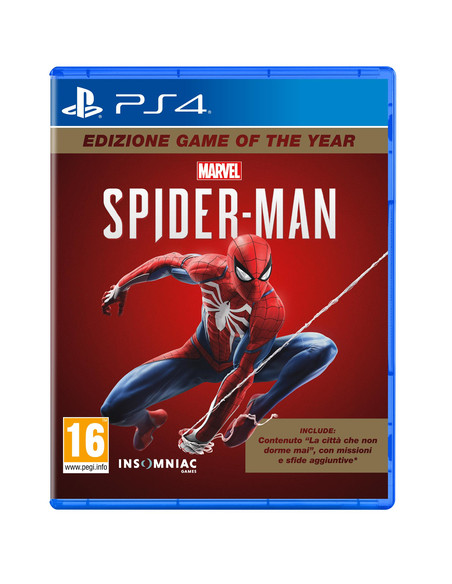 Sony Marvel's Spider-Man Game Of The Year ITA PlayStation 4