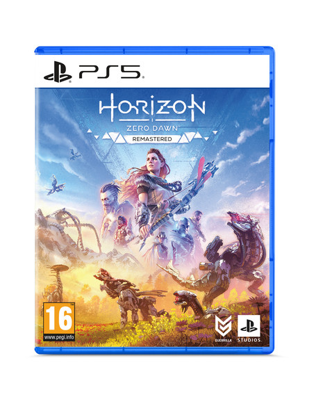 Sony Horizon Zero Dawn Remastered Edition PS5 Rimasterizzata Arabo, BRA, Tedesca, Inglese, ESP, Francese, ITA, Polacco, Portoghe