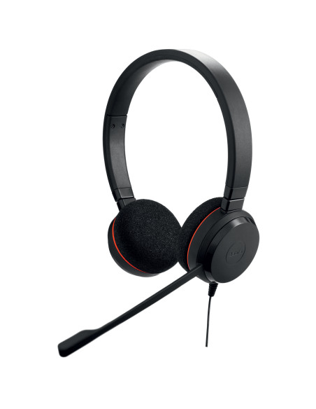Jabra Evolve 20 Auricolare Cablato A Padiglione Ufficio USB Type-C / USB Type-A Nero