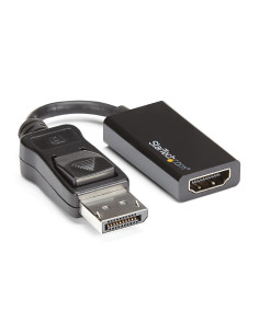StarTech.com Adattatore DisplayPort a HDMI 4K 60Hz - Convertitore video attivo da DP 1.4 a HDMI 2.0 - Dongle/Cavo adattatore per