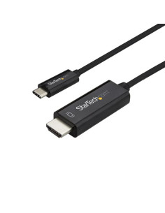 StarTech.com Cavo adattatore USB C a HDMI da 2m - Cavo video USB tipo C a HDMI 2.0 - Compatibile con Thunderbolt 3 - USB Type C 