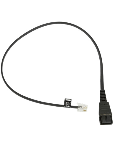 Jabra 8800-00-25 cavo telefonico 0,5 m Nero