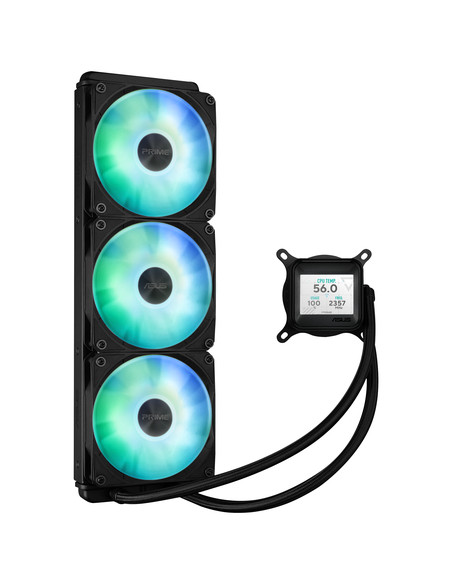 ASUS Prime LC 360 ARGB LCD Processore Raffreddatore di liquidi tutto in uno 12 cm Nero
