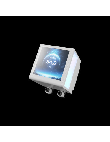 GAMDIAS DISSIP LIQUIDO CHIONE P5-360 WH 3xFAN ARGB 3.4'' LCD 480*480 DISPLA