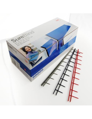 GBC Pettini per rilegatura SureBind A4 neri 50 mm (100)