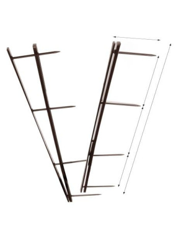 GBC Pettini per rilegatura VeloBind 45 mm bianchi (25)