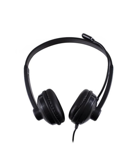 Nilox ACOUSTIC USB HEADPHONE Cuffie Cablato In-ear Nero, Grigio