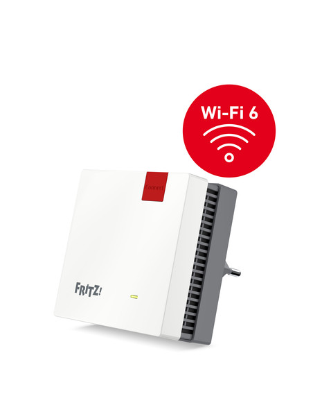 Repeater FRITZ! 1200 AX Ripetitore di rete 2400 Mbit/s Bianco