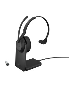 Jabra Evolve2 55 Auricolare Con cavo e senza cavo A Padiglione Ufficio Bluetooth Base di ricarica Nero