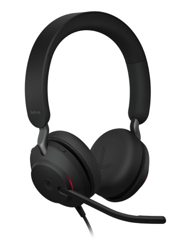 Jabra Evolve2 40 SE Auricolare Cablato A Padiglione Musica e Chiamate USB Type-C / USB Type-A Nero