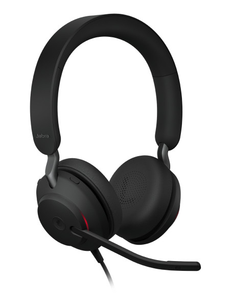 Jabra Evolve2 40 SE Auricolare Cablato A Padiglione Musica e Chiamate USB Type-C / USB Type-A Nero