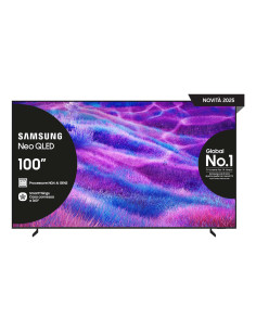 Samsung Neo QLED AI TV 100" QE100QN80FUXZT 4K Mini LED, Processore NQ4 AI Gen2, 4K AI Upscaling, Motion Xcelerator 144Hz, Neo Qu