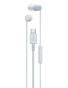 Sony IER-EX15C Auricolare Cablato In-ear Musica e Chiamate USB tipo-C Bianco