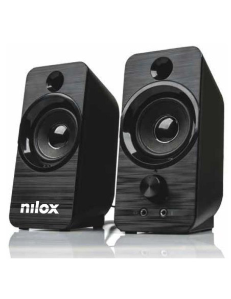 Nilox CASSE ACUSTICHE PC 6W 1-via Nero Cablato 3 W