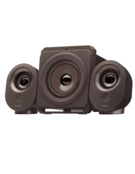 Nilox NXAPC04 set di altoparlanti 35 W PC/PC portatile Nero 2.1 canali Bluetooth