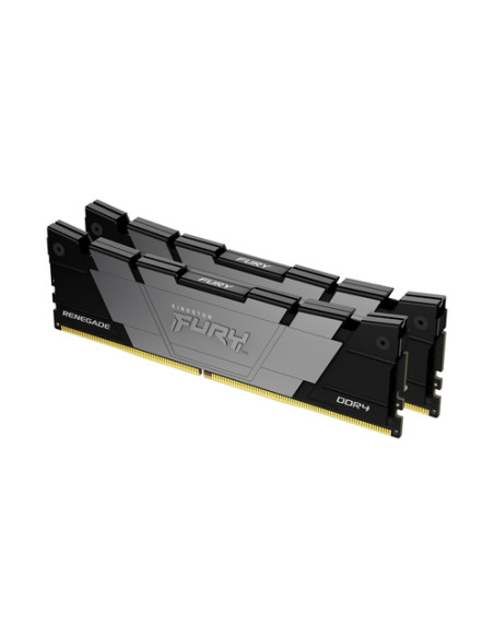 Kingston Technology FURY 32GB 3600MT/s DDR4 CL16 DIMM (Kit da 2) 2RX8 Renegade Black