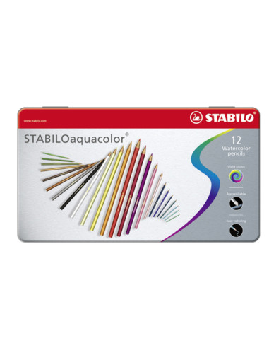 STABILO Aquacolor Multicolore 12 pz