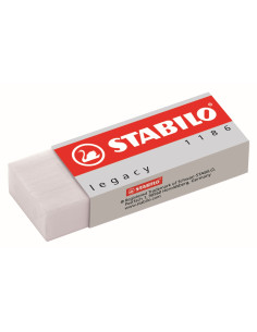 STABILO Legacy gomma per cancellare Cloruro di polivinile (PVC) Bianco 20 pz