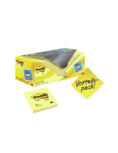 3M 654Y-20 pouch autoadesiva Quadrato Giallo 100 fogli Autoadesivo