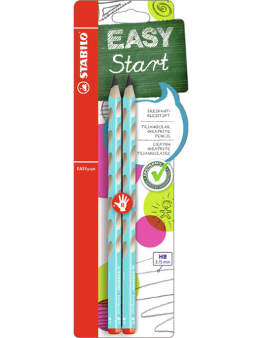 STABILO EASYgraph HB 2 pz