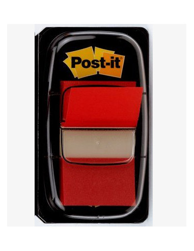 3M I680-1 etichetta autoadesiva Rettangolo Rimovibile Rosso 50 pz