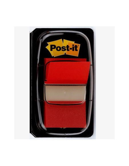 3M I680-1 etichetta autoadesiva Rettangolo Rimovibile Rosso 50 pz