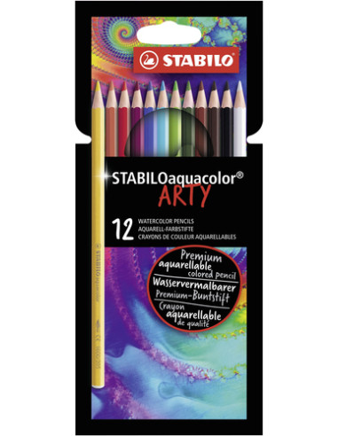 STABILO 12 Matite colorate acquerellabili Artyline