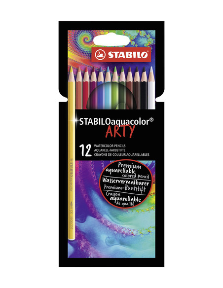 STABILO 12 Matite colorate acquerellabili Artyline