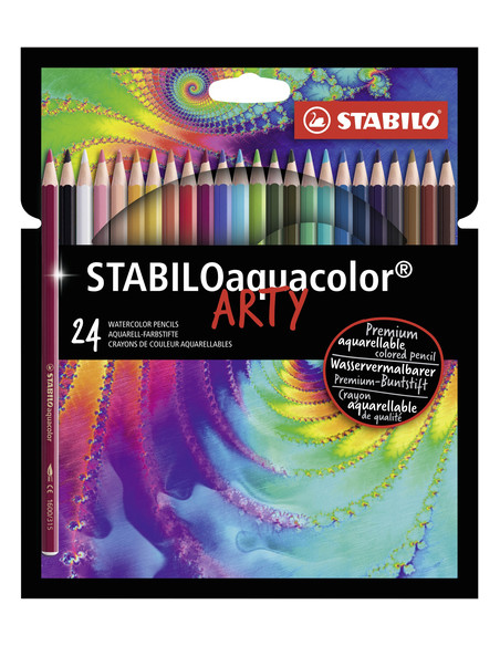 STABILO aquacolor ARTY Multicolore 24 pz