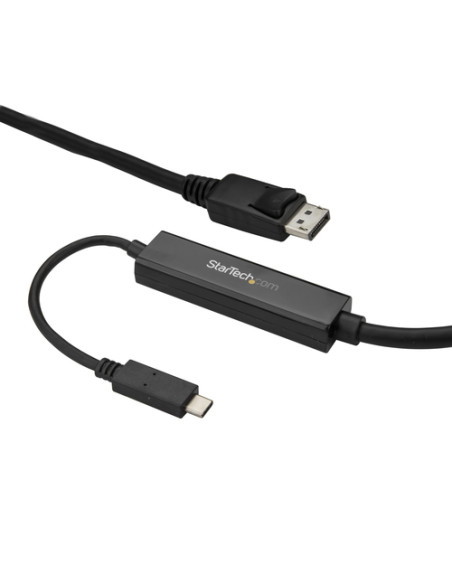 StarTech.com Cavo Adattatore USB-C a DisplayPort da 3m - 4k 60hz - Nero